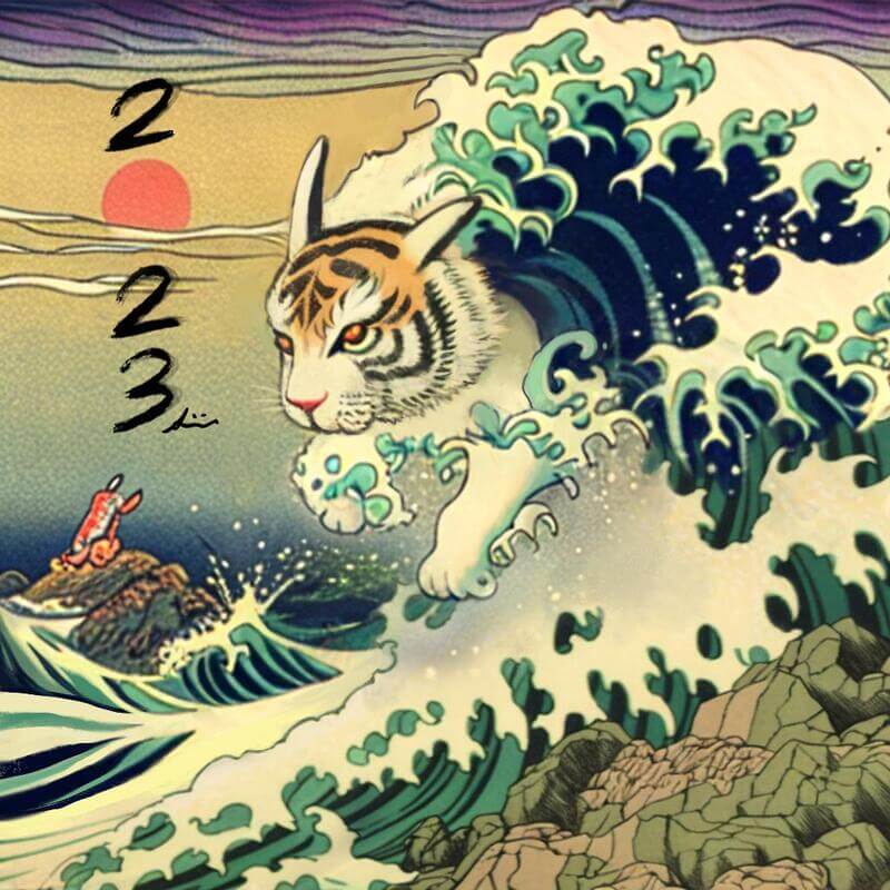 Midjourney+Photoshop提示語做出的圖片