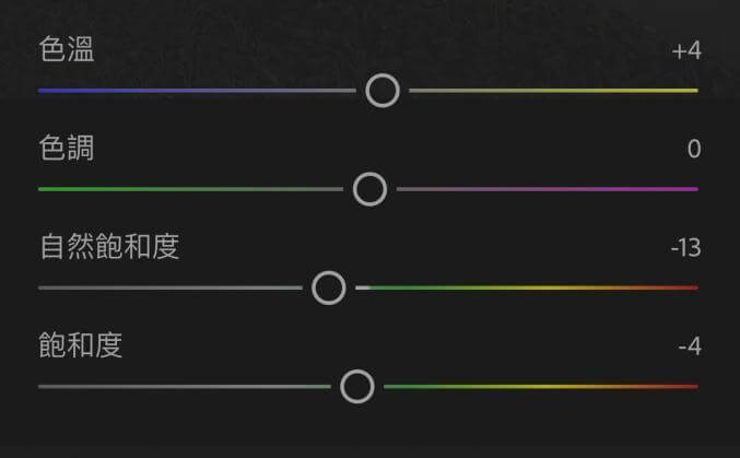 調整數據